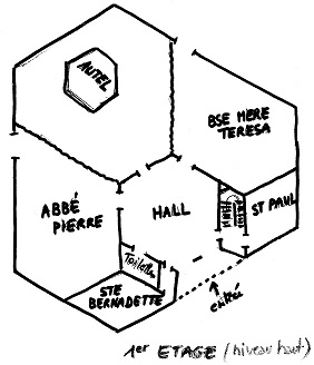 Plan St Martin 1er étage