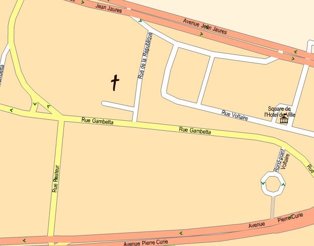 adresse plan de l'eglise